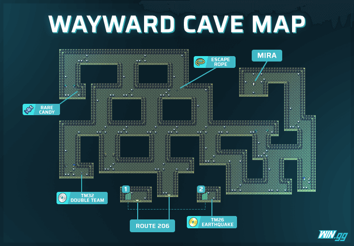 Wayward Cave - Pokemon Diamond, Pearl and Platinum Guide - IGN