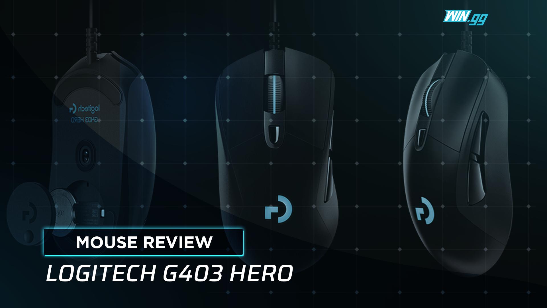 Logitech G403 Prodigy Wireless/Wired Gaming Mouse Review
