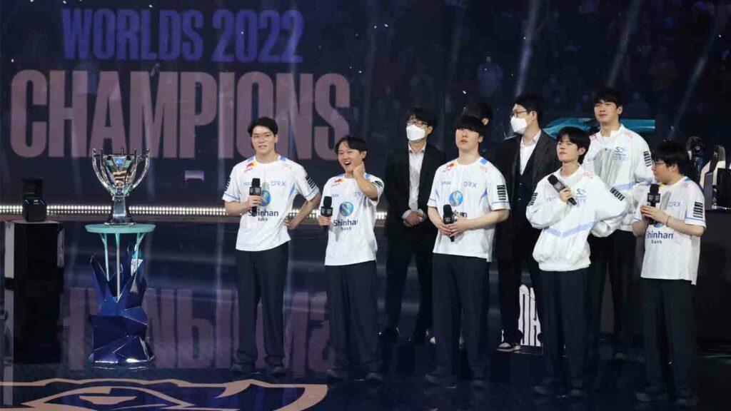 LoL Worlds 2023 Winners T1 Pick Skins for Their Champions, league