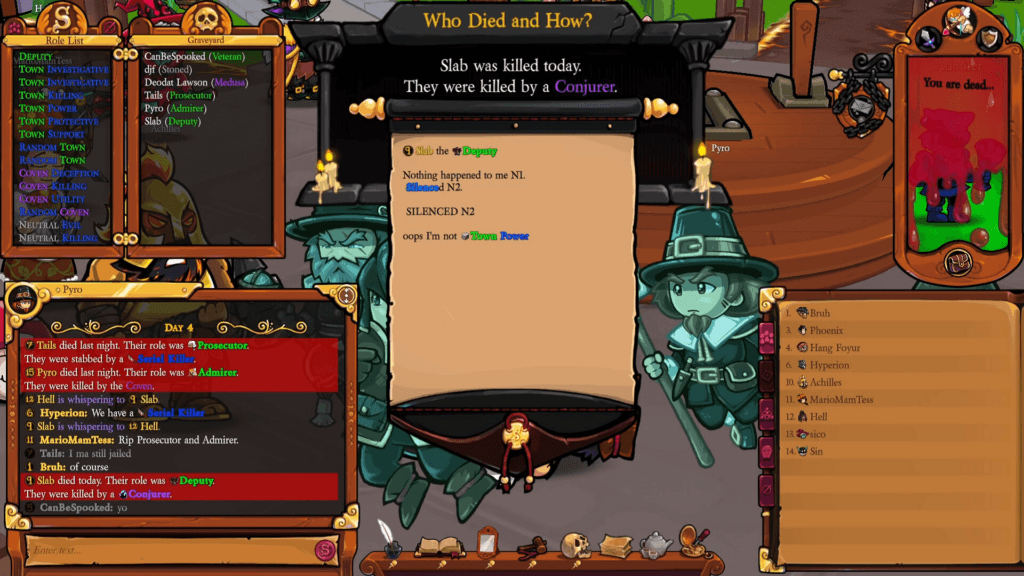 Town of Salem 2 *NEW* Seer Role Can Create ENEMIES 