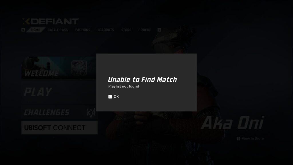 XDefiant can't find game