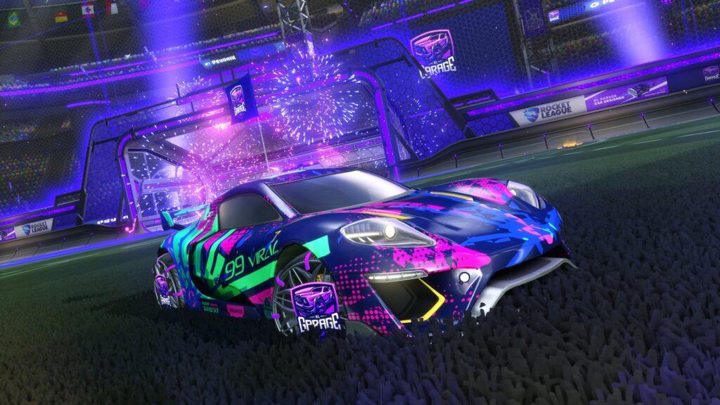 One of the Jäger 619 decals coming to Fortnite from Rocket League