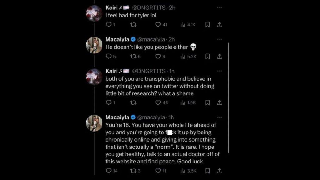 Macaiyla LGBTQ apology