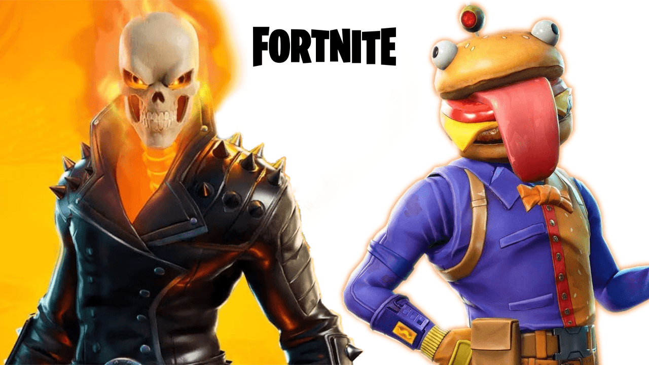 new Ghost Rider skin in Chapter 5 Season 4 Fortnite