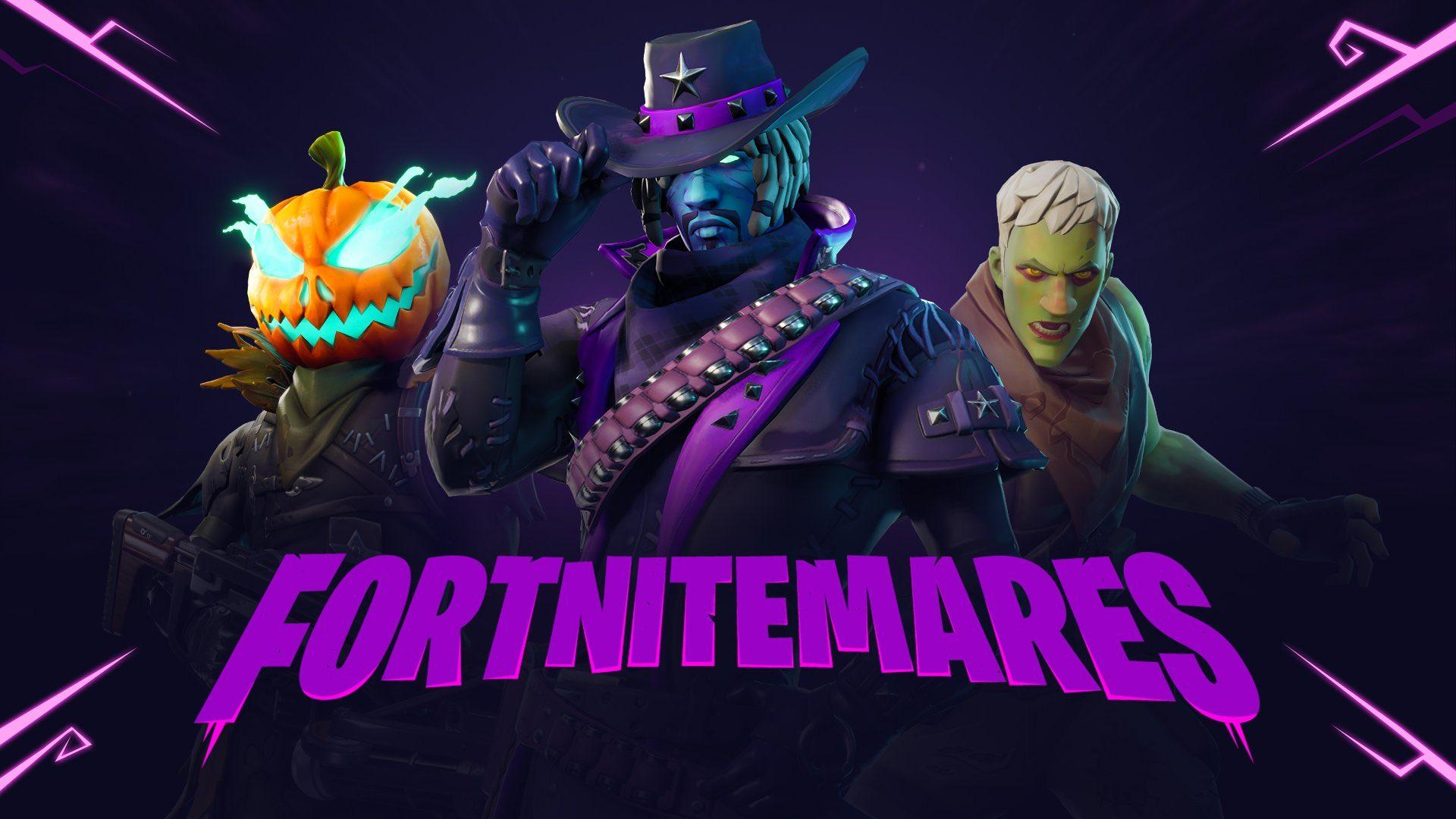 Fortnite event Fortnitemares 2024 artwork found on X by @fortbrleakks