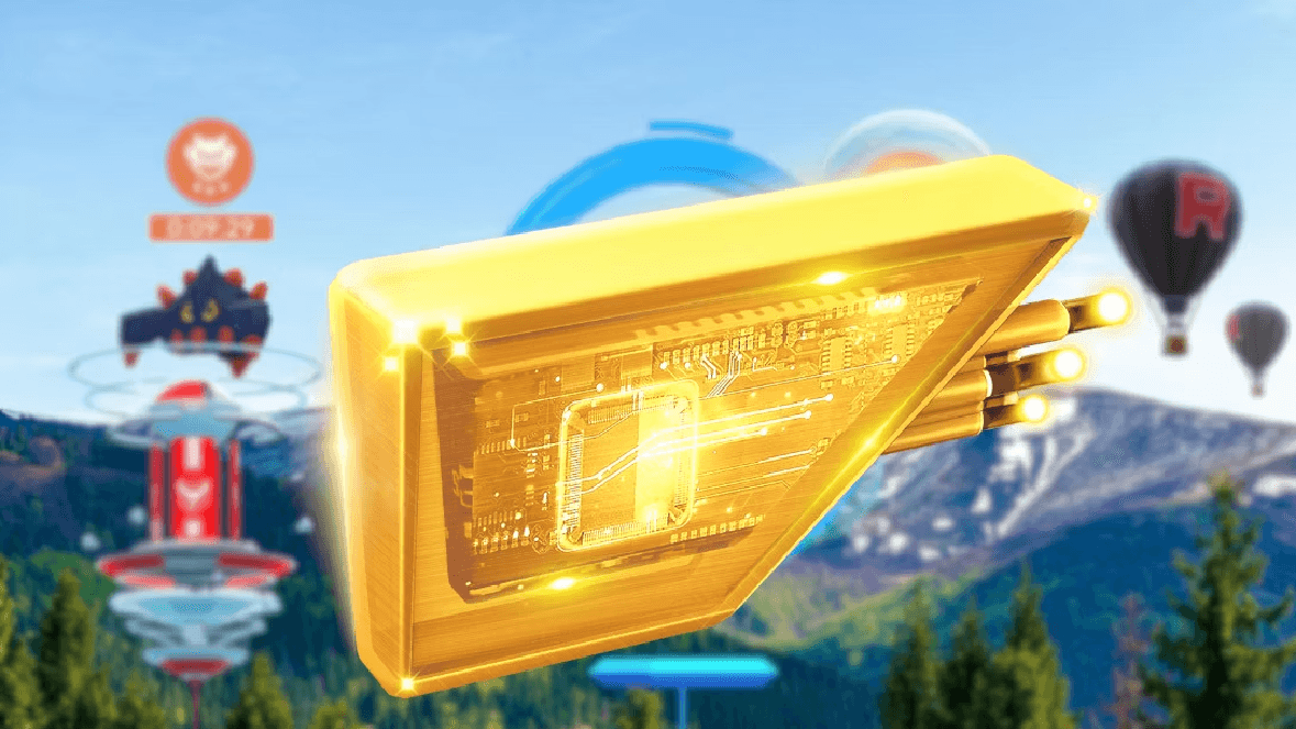 The Golden Lure Module in Pokemon GO attained by linking Pokemon Scarlet & Violet