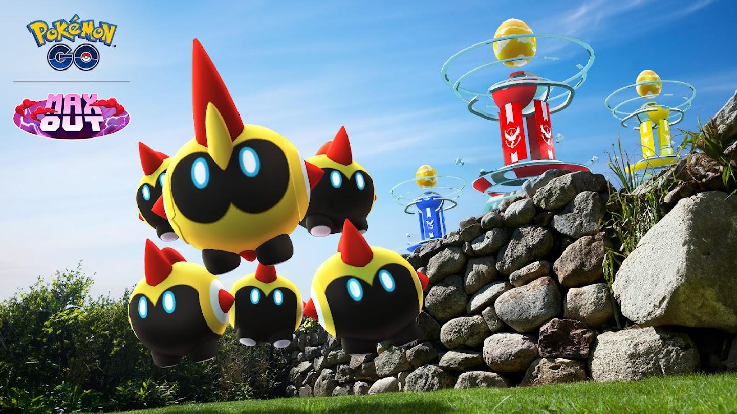 Falinks raid in Pokemon GO official artwork