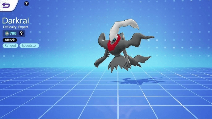 Pokémon UNITE Darkrai in-game 