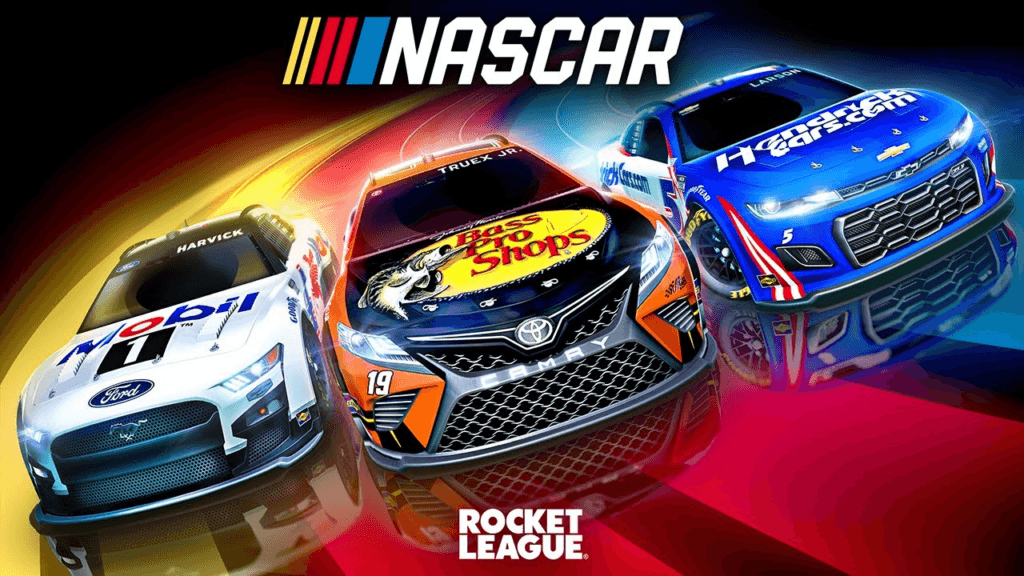 Fortnite x NASCAR being similar to Rocket League x NASCAR