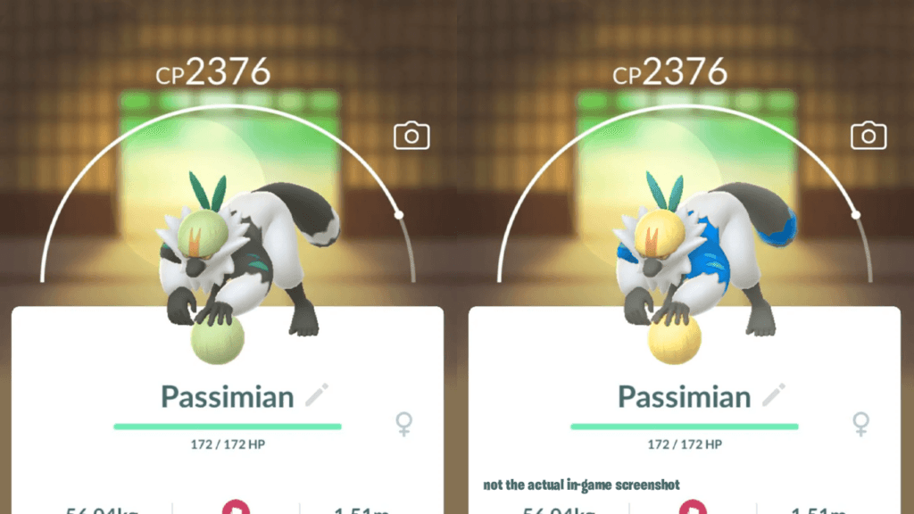 Passimian in Pokémon GO