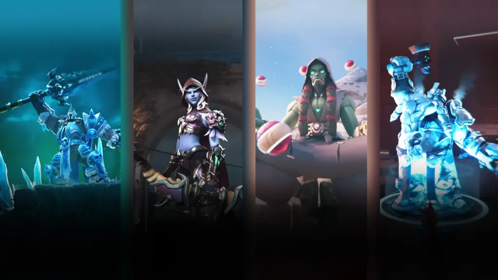 The Overwatch 2 x Warcraft skins from the teaser trailer on YouTube