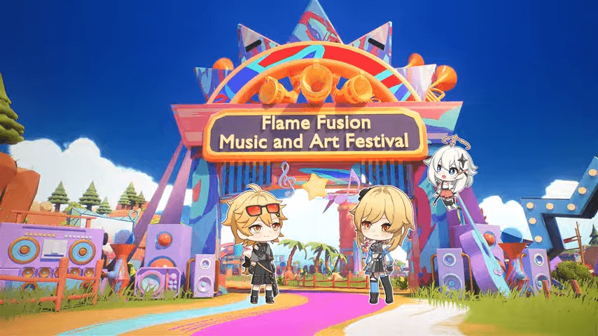 HoYoFair 2024 "Flame Fusion Music and Art Festival" teaser trailer for Genshin Impact on YouTube