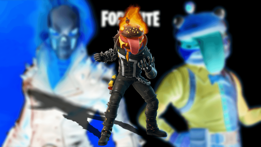 new Ghost Rider skin in Chapter 5 Season 4 Fortnite called Ghost Ri-Durrr