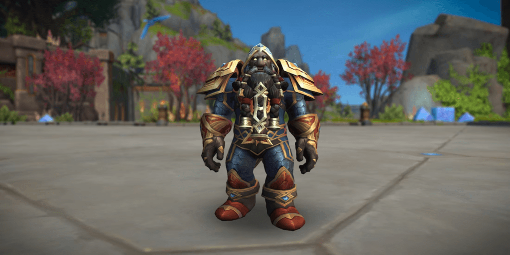 the Earthen in-game model from Blizzard