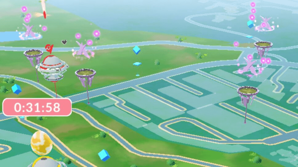 Power Spot in Pokémon GO which were bugged recently