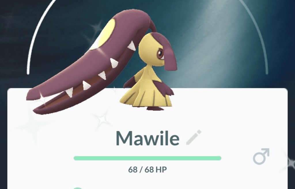 Shiny Mawile in Pokemon GO