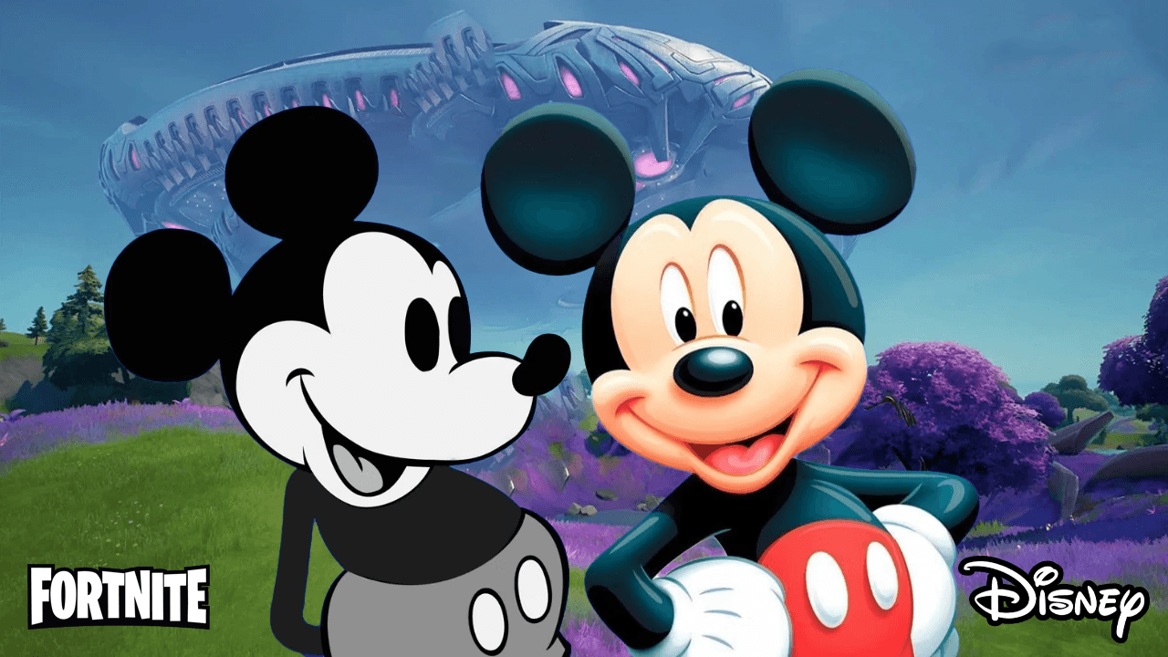 Mickey Mouse may in Fortnite without guns