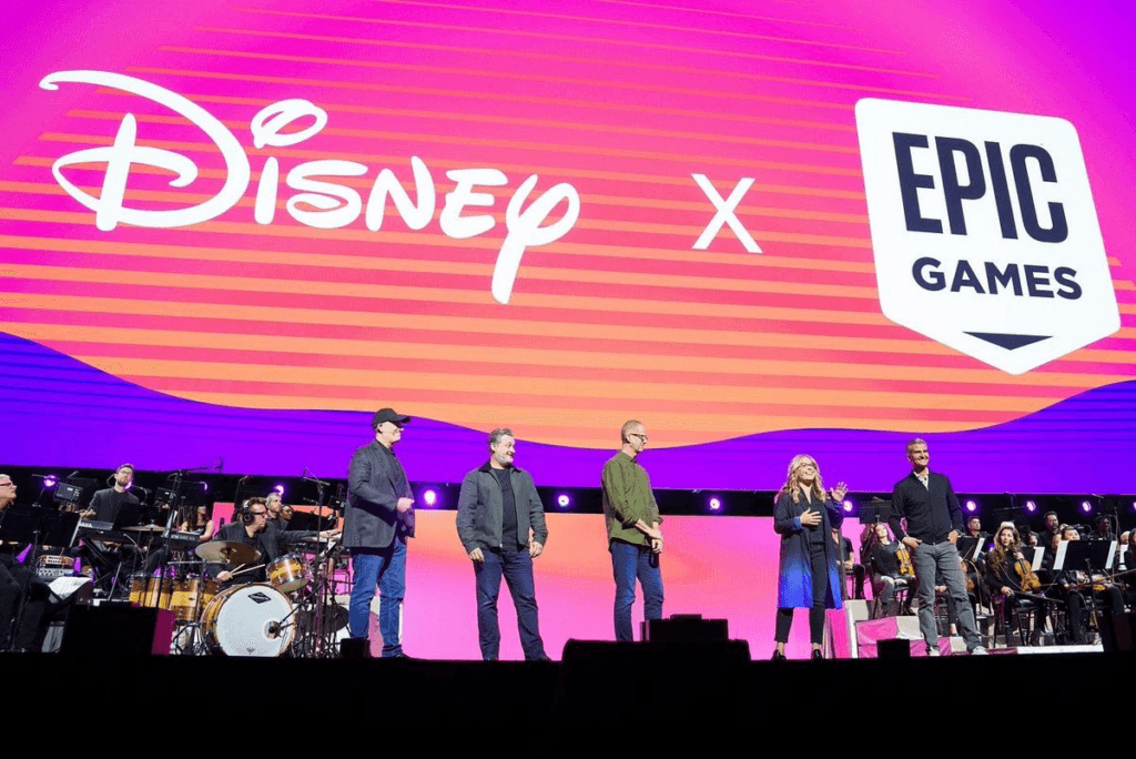 Epic Games EVP Saxs Persson on the Disney & Epic Games partnership at Unreal Fest 2024