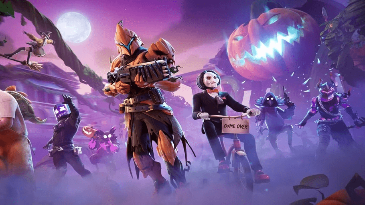 Fortnitemares event in Fortnite showing Billy The Puppet from SAW