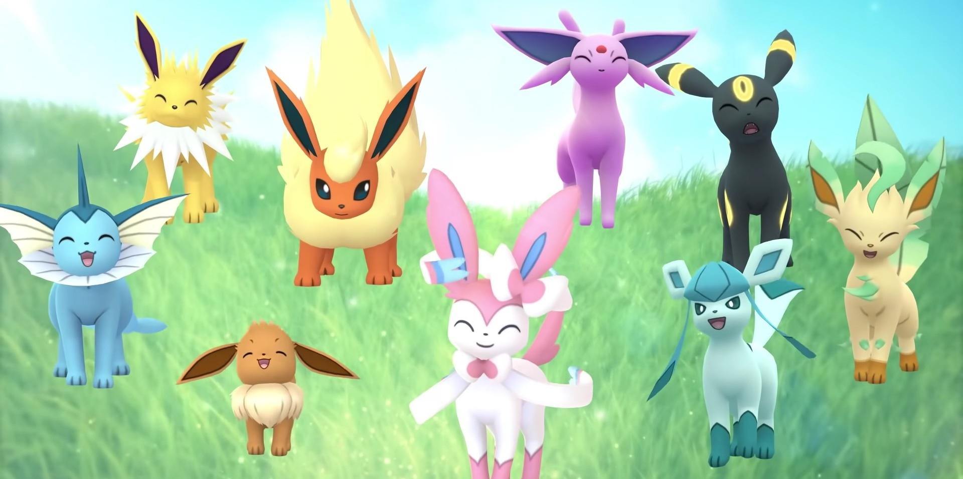 Shiny Pokemon GO Eevee, Evolutions, And The Rarest Shiny Pokemon