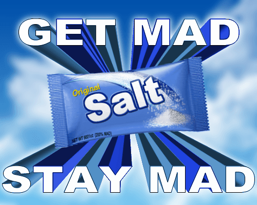 salty gaming meaning