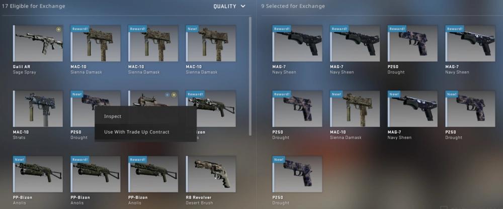 2023] CS:GO Trade Up Contracts: Complete Guide