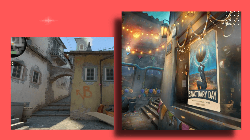 VALORANT's new map Pearl looks a lot like Counter-Strike's Inferno