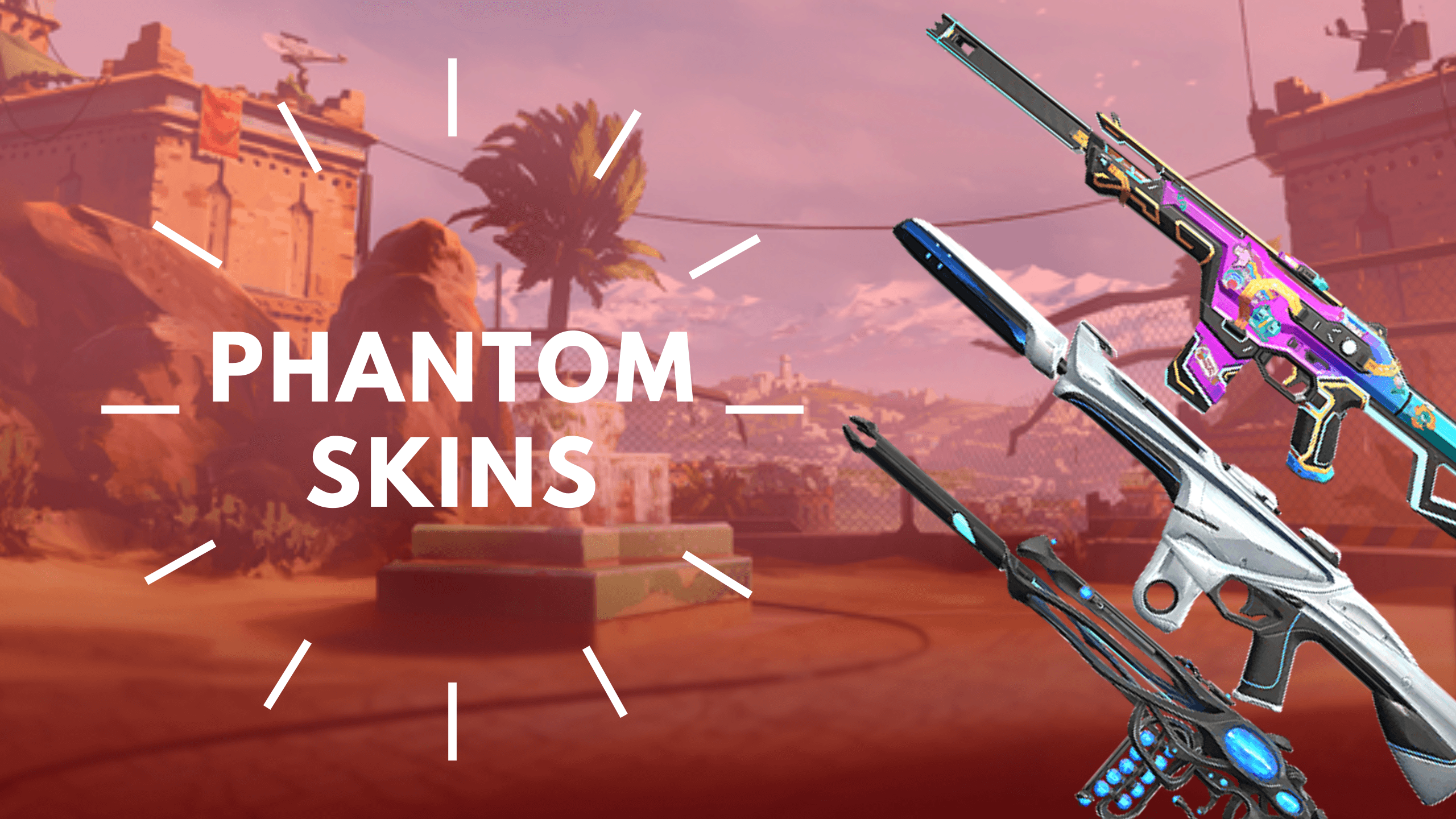 All Phantom skins in Valorant