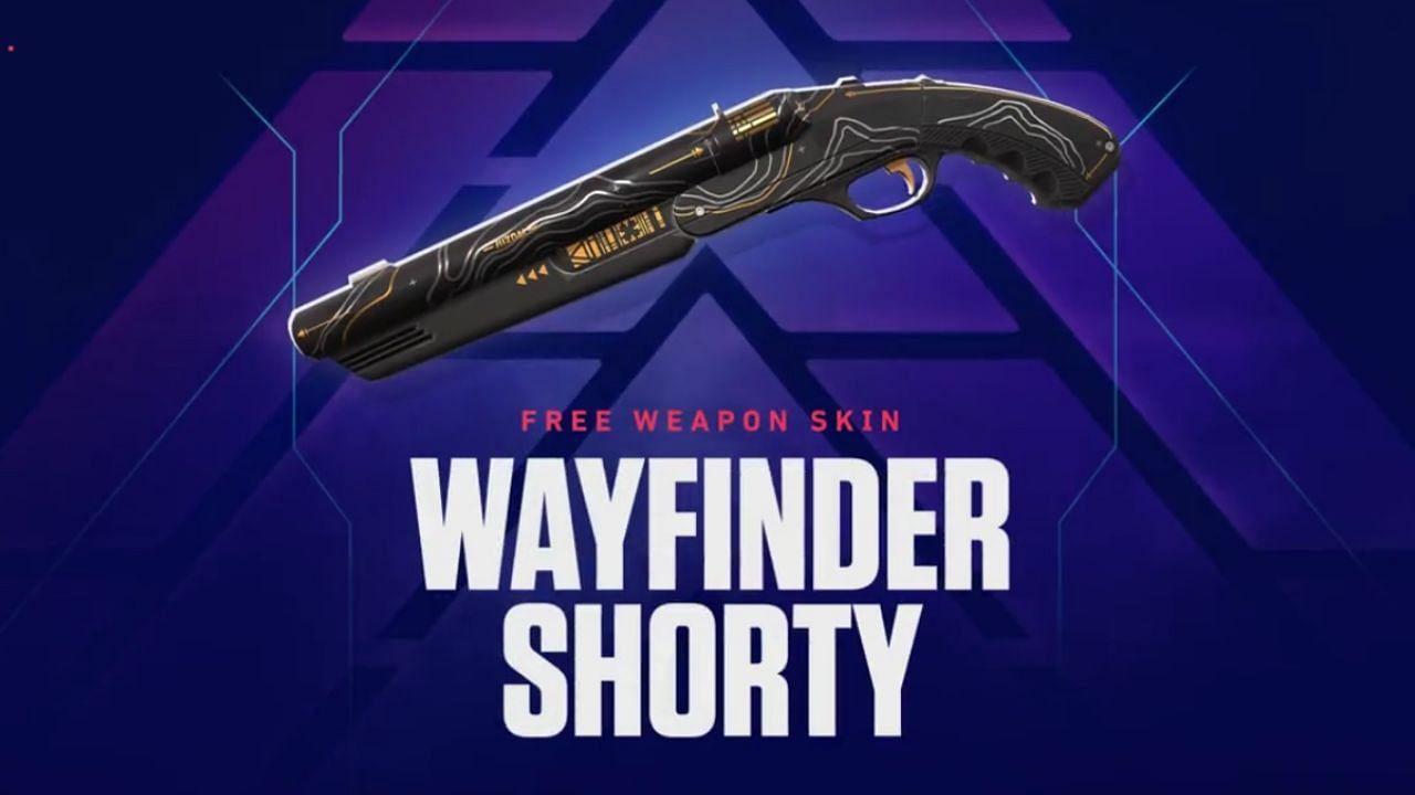 Wayfinder short skin in Valorant