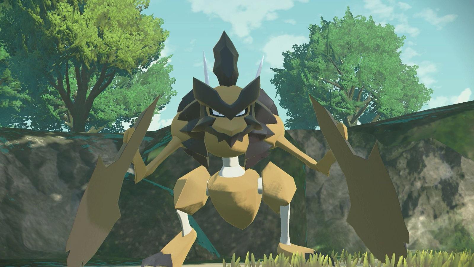 Kleavor in Pokemon Legends: Arceus