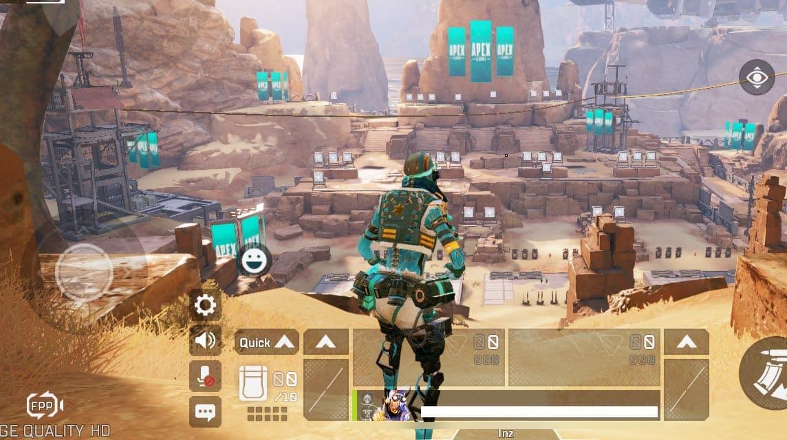 FPS in Apex mobile