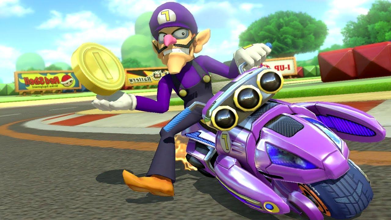 Mario Kart 8 Deluxe Waluigi