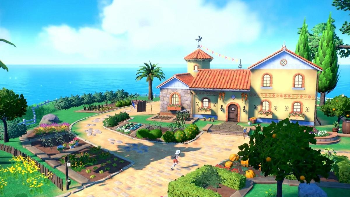 Pokemon Scarlet and Violet house