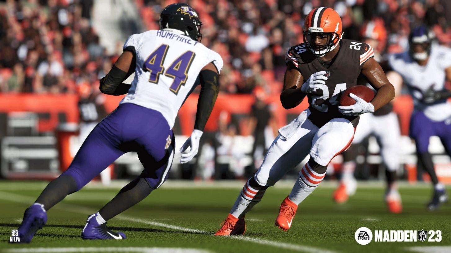 Nick Chubb in Madden NFL 23