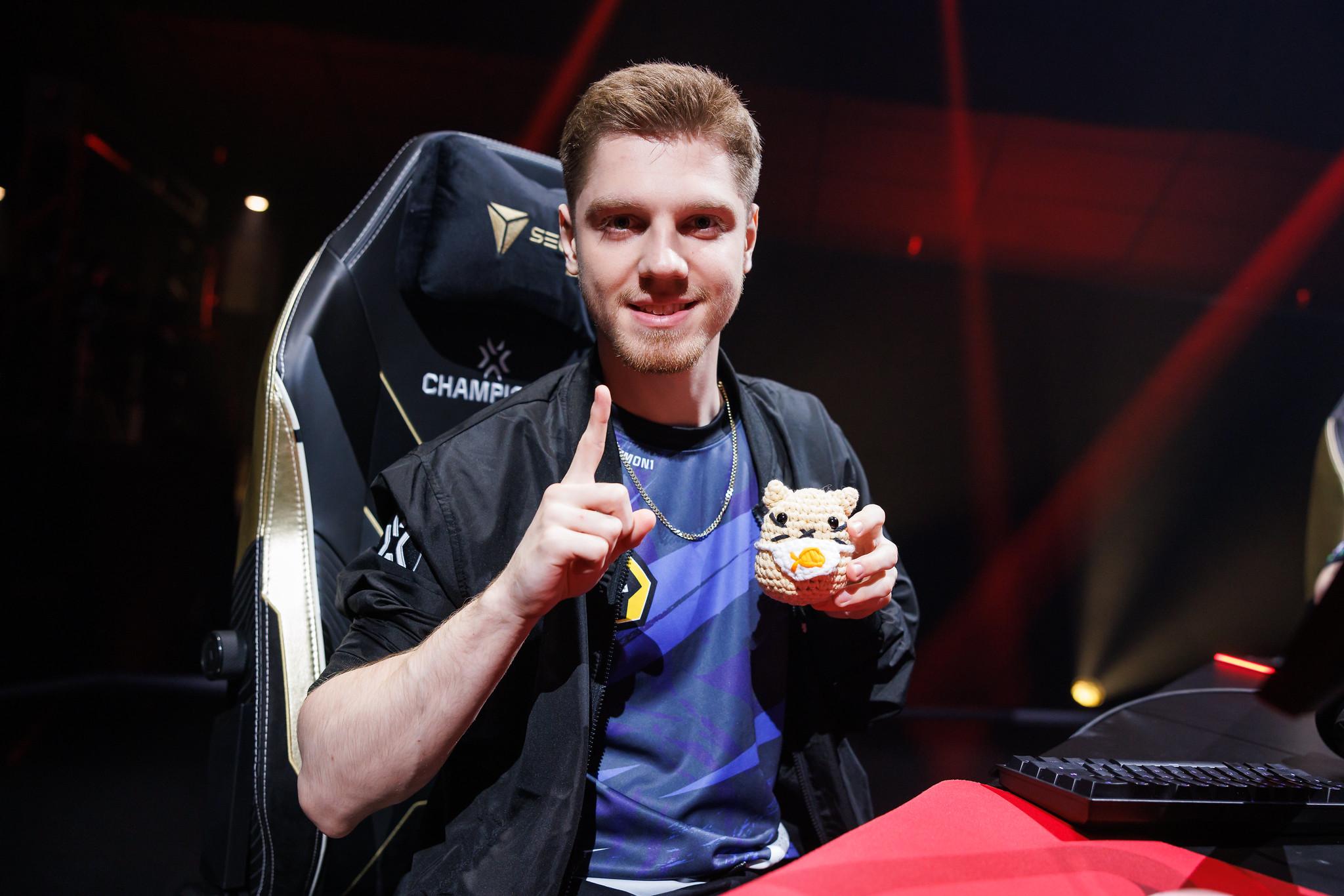 Max "Demon1" Mazanov of Evil Geniuses competes at VALORANT Champions Los Angeles Playoffs Stage at the Shrine Expo Hall on August 19, 2023 in Los Angeles, California.