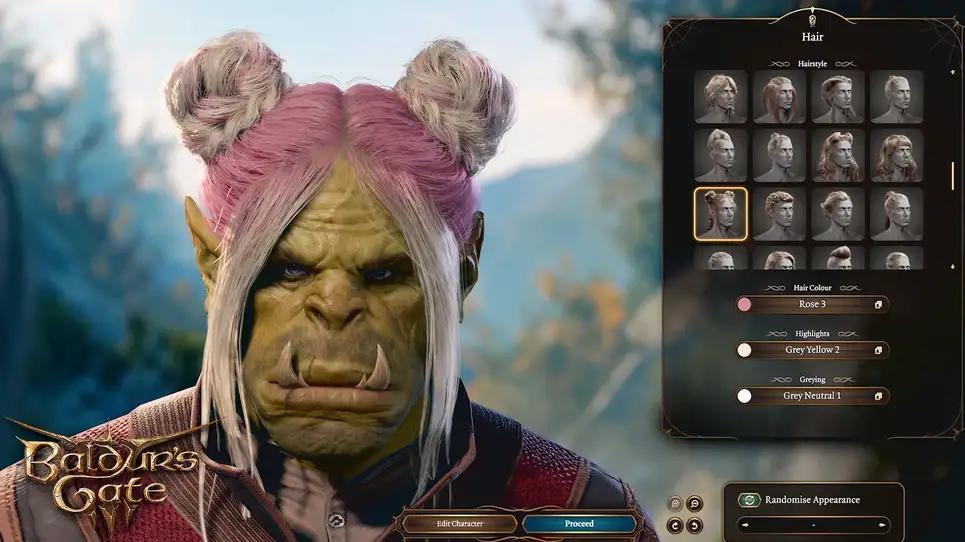 baldur's gate 3 customization