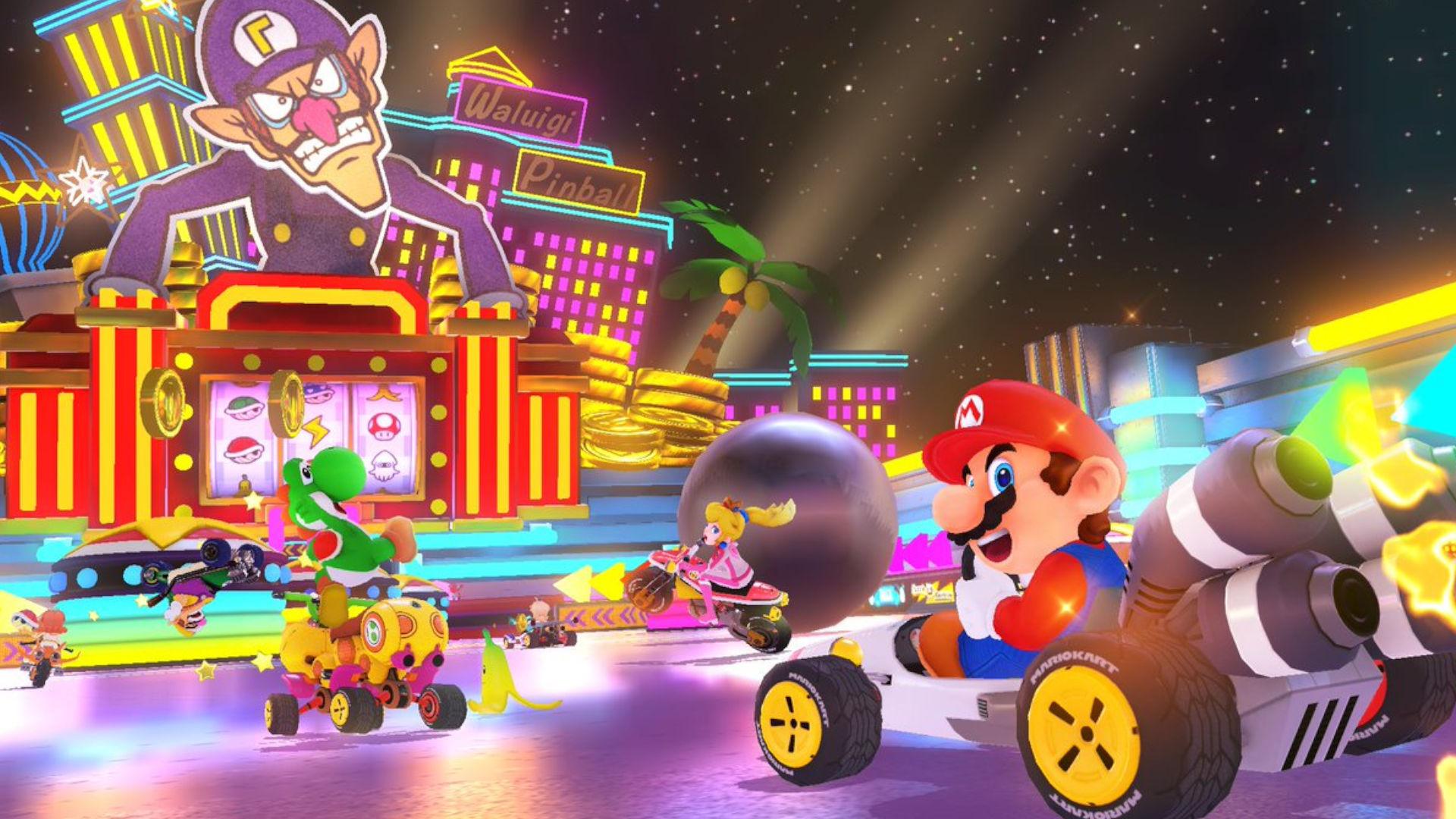 Mario Kart 8 Waluigi Pinball