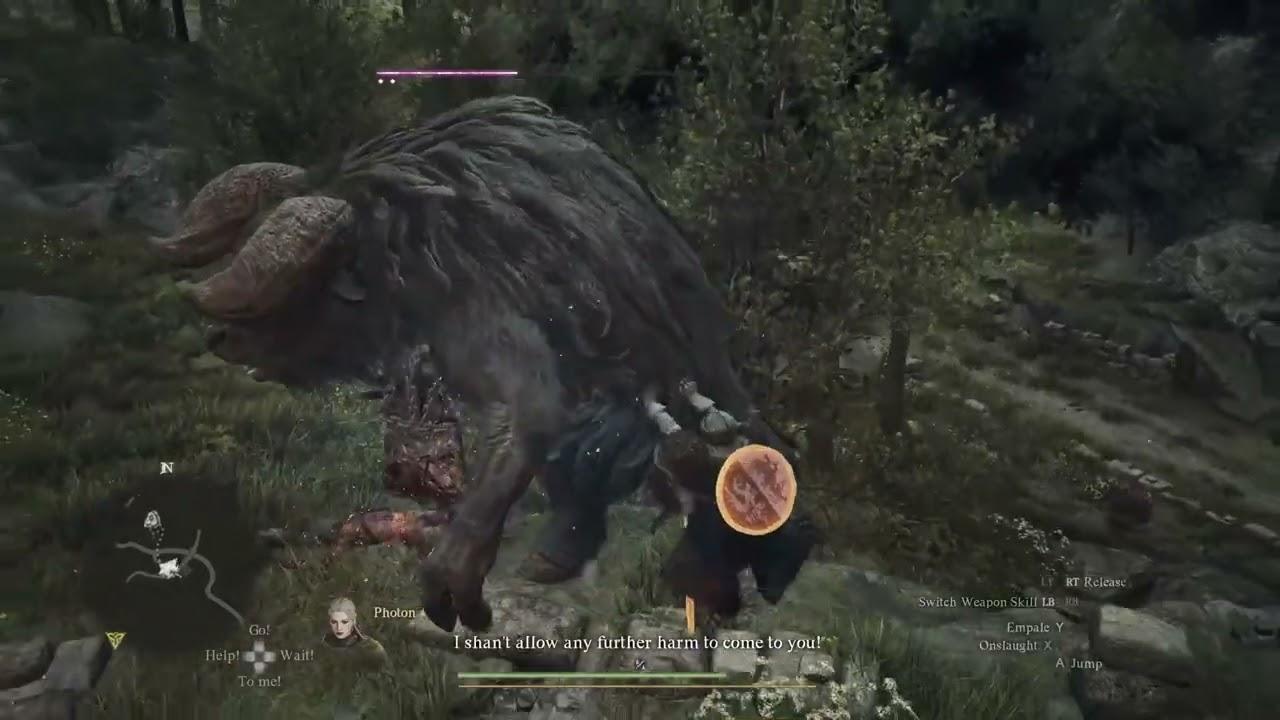 Minotaur Dragon's Dogma 2