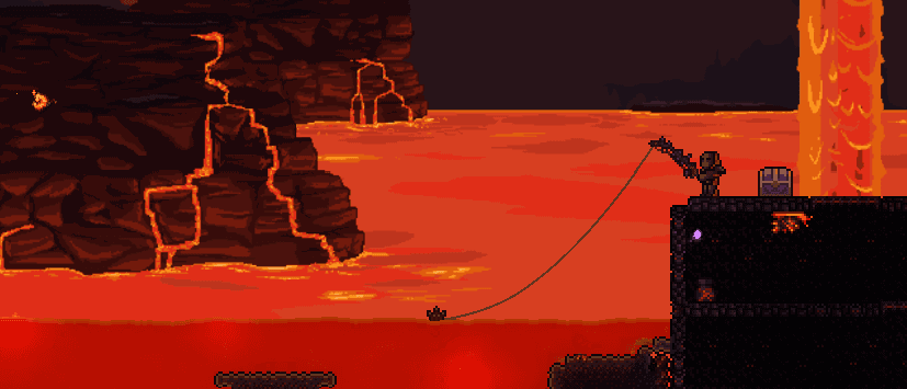 Terraria lava fishing