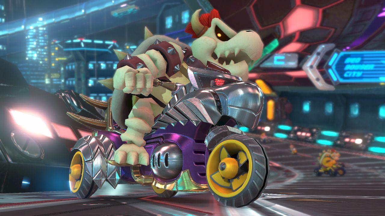 Dry Bowser Mario Kart