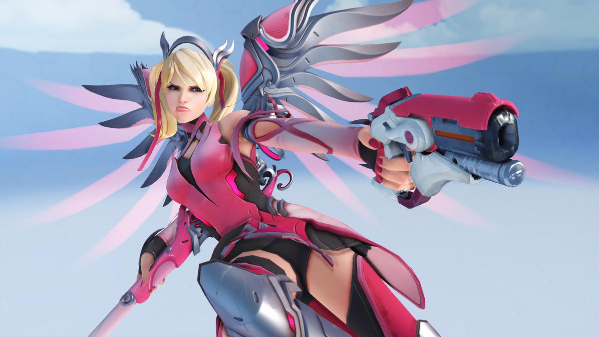 Pink Mercy Overwatch 2