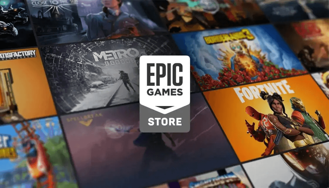 Epic Games store artwork referencing free games