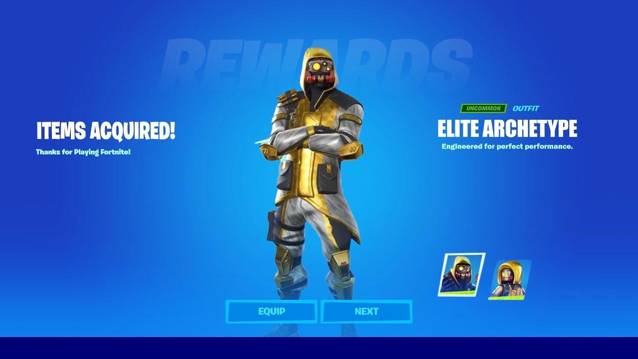 Elite Archetype found in the Fortnite game files since December expected to be included in the FN PS Plus pack