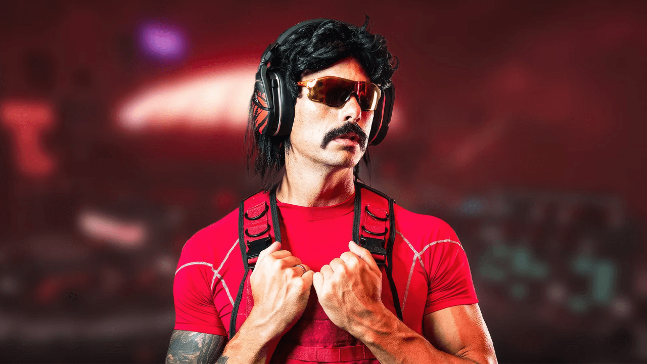 Dr DisRespect image found on the interwebs, used as a highlight addressing him calling the former Twitch employee over accusations