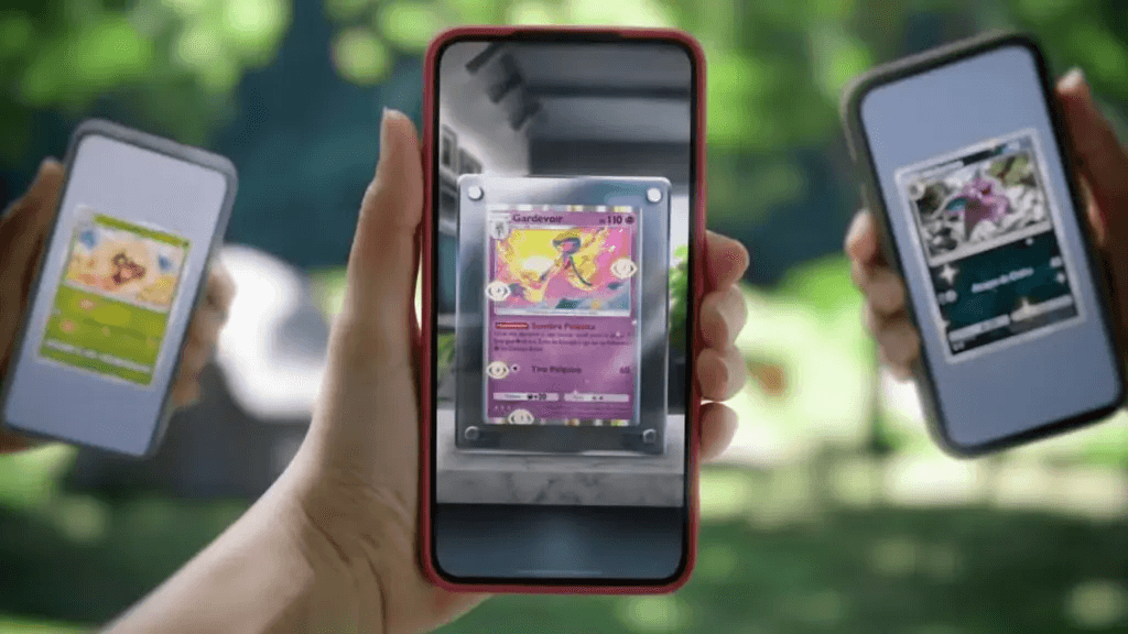 Pokemon TCG pocket leaks made to show on a phone