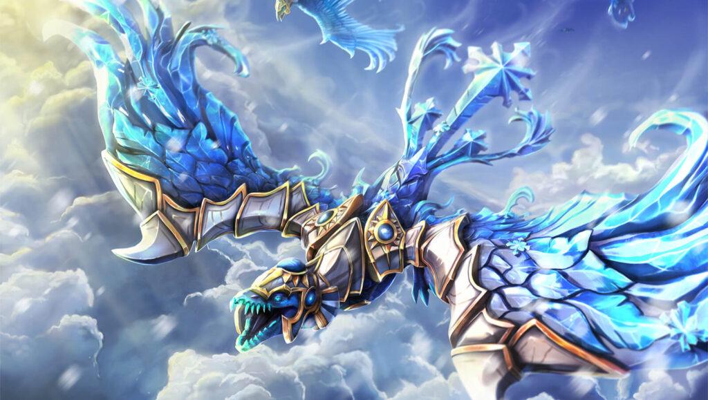 Auroth in DOTA: Dragon's Blood is a reimagining of Winter Wyvern.