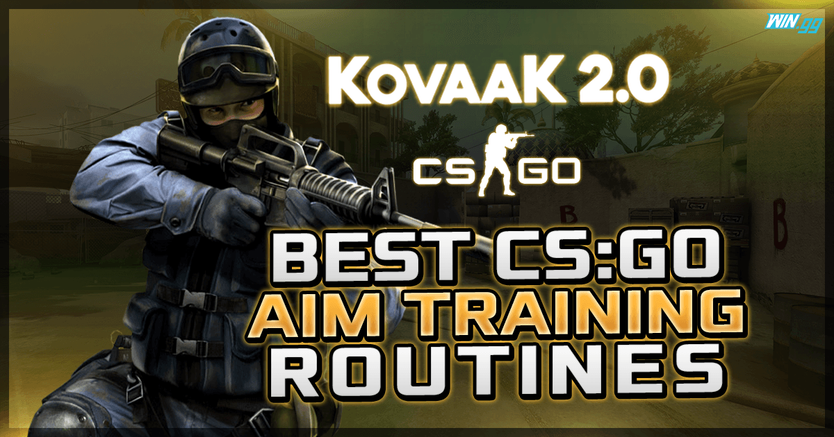 These are the best KovaaK 2.0 aim training courses for CSGO 