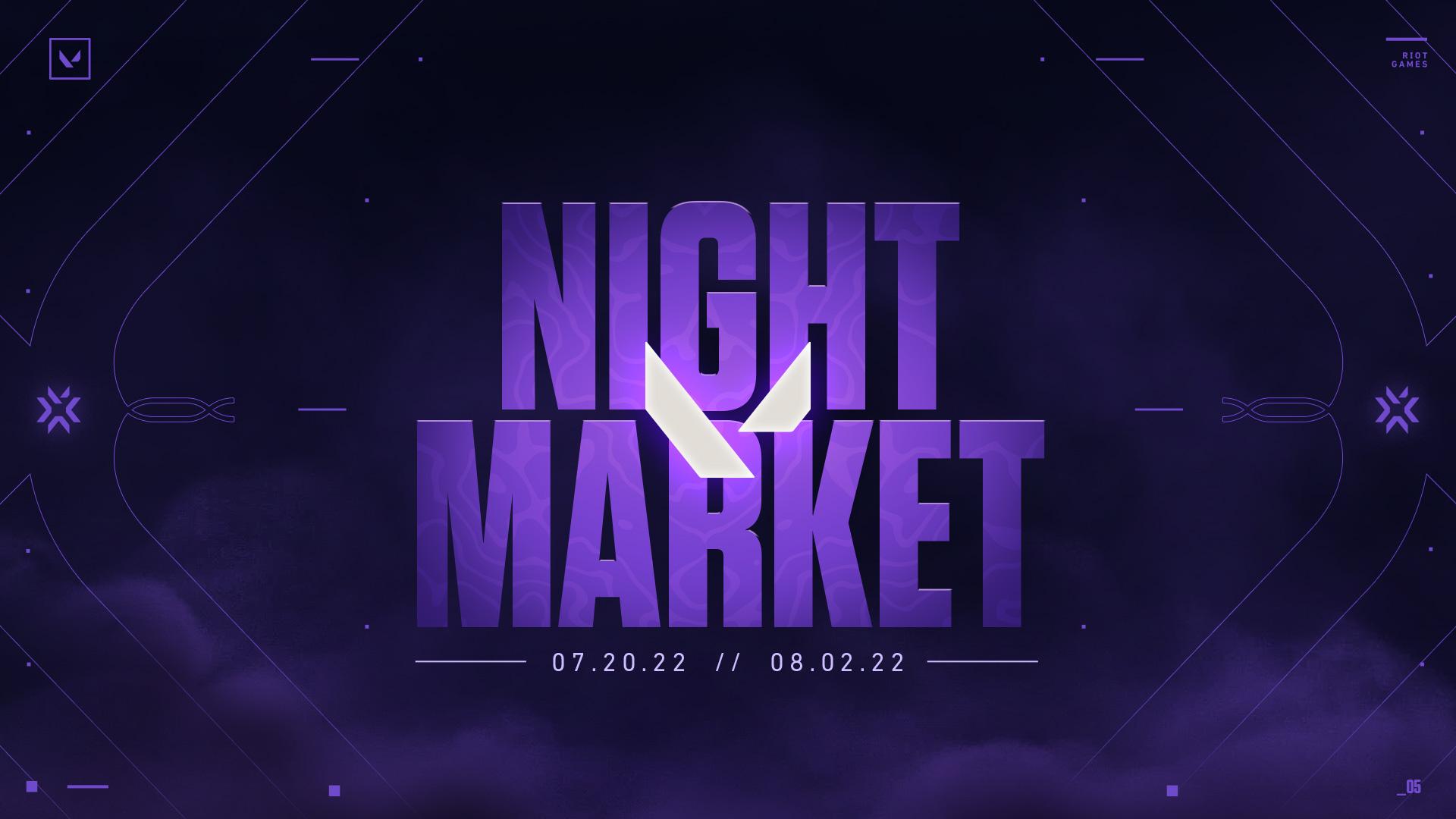 Valorant Night. Market return