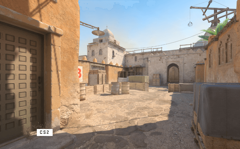 Counter-Strike 2 map Dust 2