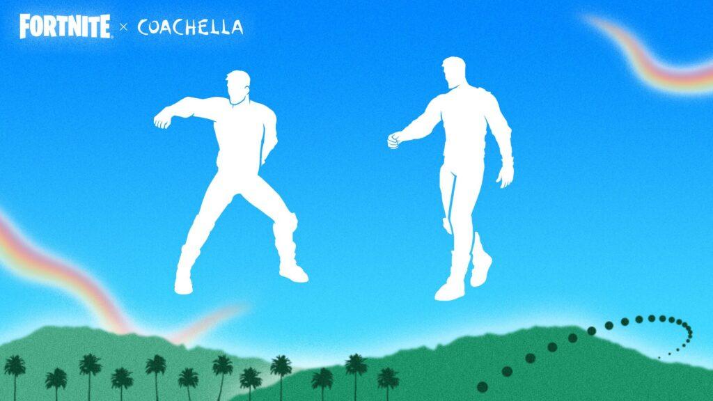 Fortnite Coachella emotes